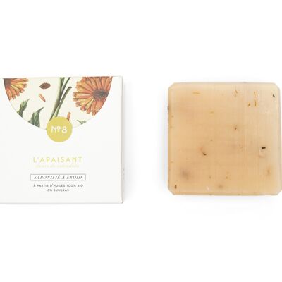Organic & Natural Lemongrass and Calendula Soap N°8 Soothing