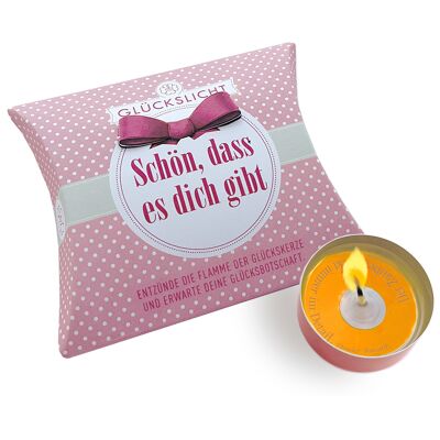 Glückslicht / Dots / Schön, dass es dich gibt / In der Geschenkbox mit der Schleife 🎀