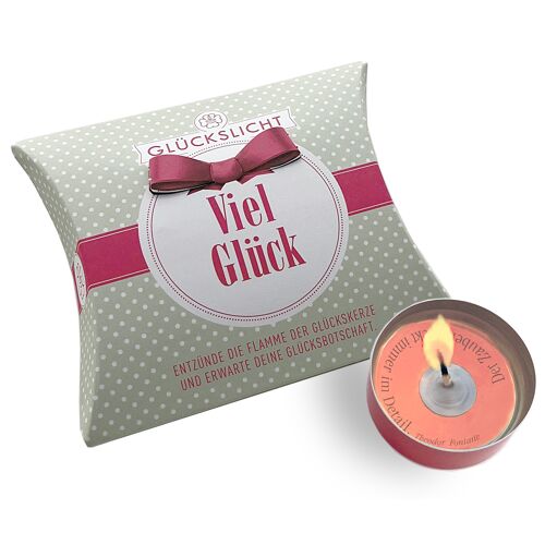 Glückslicht / Dots / Viel Glück / In der Geschenkbox mit der Schleife 🎀