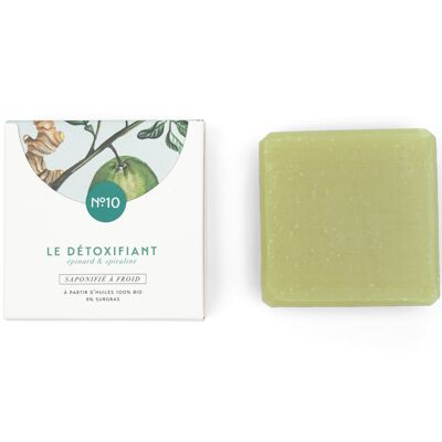 Savon Bio & Naturel Détox Épinard N°10 Le Détoxifiant