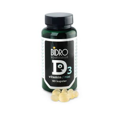 Bidro Vitamine D Mini 90 gélules
