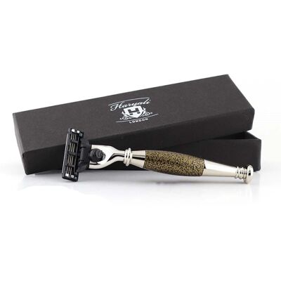 Tandori Antique 3 Edge Shaving Razor - Gold