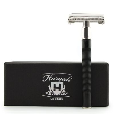 Haryali's Butterfly Safety Razor - Black