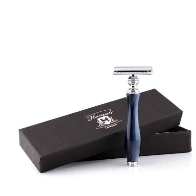 Haryali's Double Edge Safety Razor - Blue