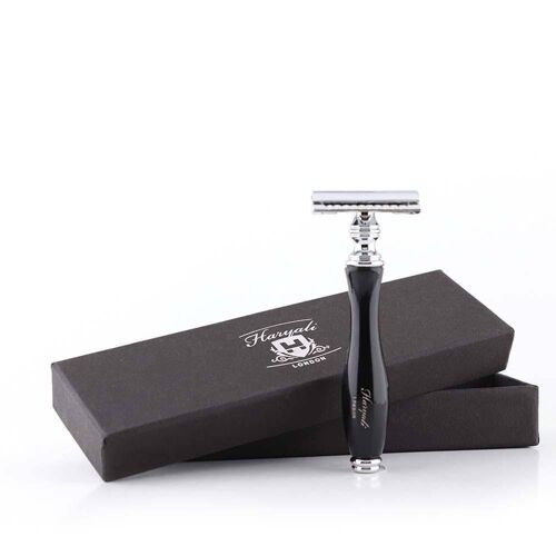 Haryali's Double Edge Safety Razor - Black