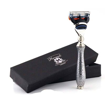 Haryali's Antique 5 Edge Shaving Razor - Silver