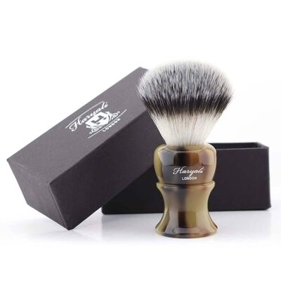 Haryali's Glory Synthetic Silvertip Shaving Brush - No Customization - Brown