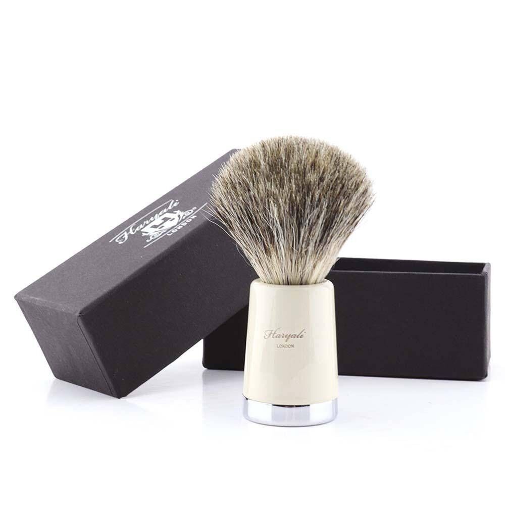 Pennello da barba Super Taper Super Badger - Nessuna personalizzazione - Avorio