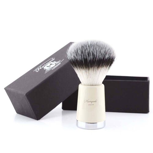 Super Taper Synthetic Silvertip Shaving Brush - No Customization - Ivory