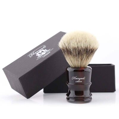 Blaireau Haryali's Legend Silvertip Badger - Aucune personnalisation - Rouge et noir