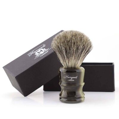 Haryali's Legend Super Badger Shaving Brush - No Customization - Green