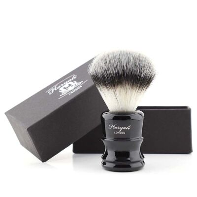 Haryali's Legend Synthetic Silvertip Shaving Brush - No Customization - Black