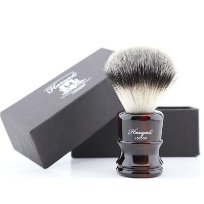 Pennello da barba sintetico Silvertip Haryali's Legend - Nessuna personalizzazione - Rosso e nero