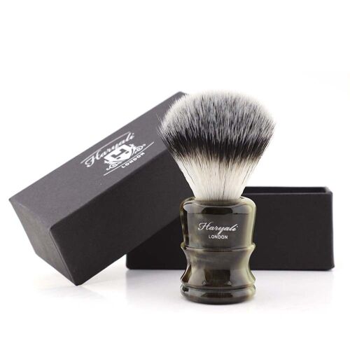 Haryali's Legend Synthetic Silvertip Shaving Brush - No Customization - Green