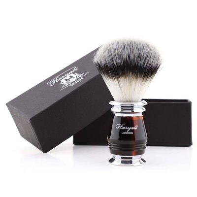 Blaireau synthétique Silvertip de Haryali's Grove - Aucune personnalisation - Rouge et noir