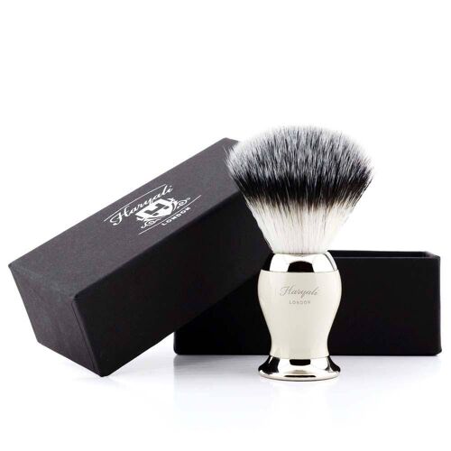 Haryali's Balance Synthetic Silvertip Shaving Brush - No Customization - Ivory