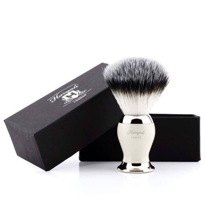 Pennello da barba sintetico Silvertip di Haryali's Balance - Nessuna personalizzazione - Avorio