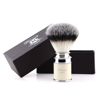 Pennello da barba sintetico Silvertip Haryali's Drum - Nessuna personalizzazione - Avorio