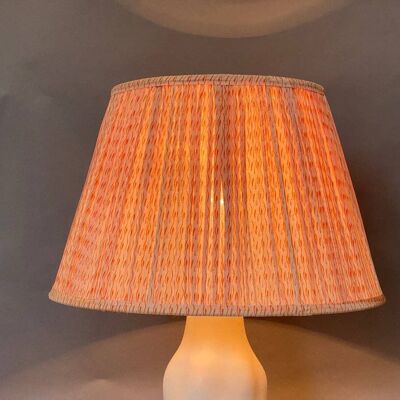 Orange tadpole silk lampshade , 45cm