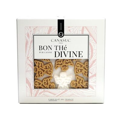 Schachtel mit Zucker von BON Thé DIVINE.