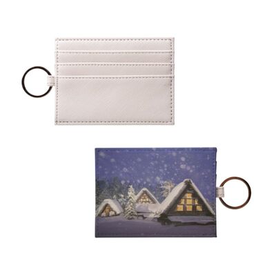 Winter Scene Card Holder Case