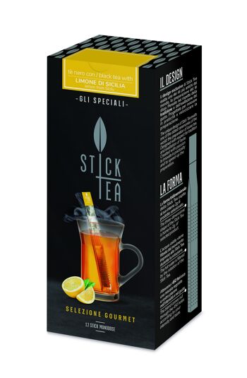 Confezione Regalo SELEZIONE GIALLA - Confezione Regalo Stick Tea GIALLA 3