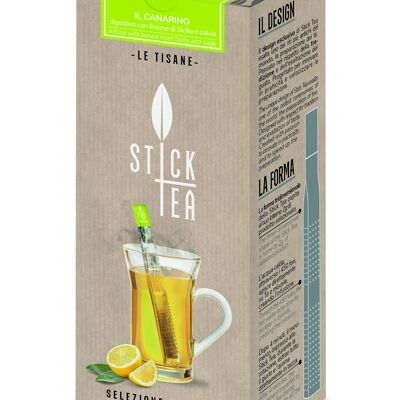 Stick Tee IL CANARINO – INFUSO AL LIMONE DI SICILIA E SALVIA