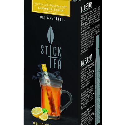 Stick Tea TÈ NERO AL LIMONE DI SICILIA