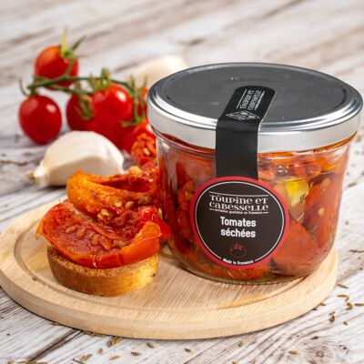 Tomates secos en aceite de oliva y tomillo
