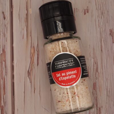 Salt with Espelette pepper