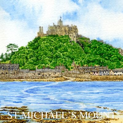 FRIDGE MAGNET, ST.MICHAELS MOUNT, CORNWALL.