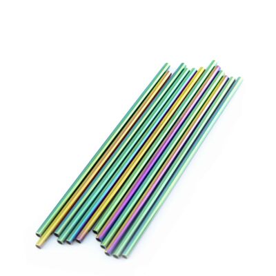 Rainbow Straw Straight