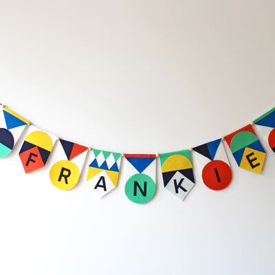 Felt Name Garland DIY kit - Pink