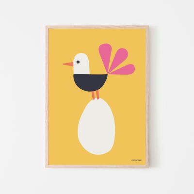 Affiche: Oiseau (A3)