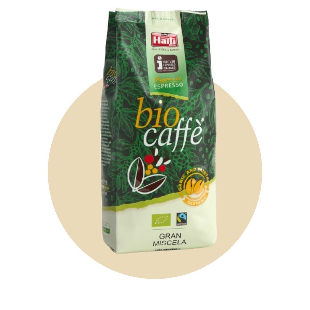 "Biocaffè Gran Miscela" en grani - 1 kg