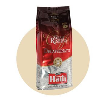 Caffè Gran Riserva Decaffeinato à Grani - 500 gr