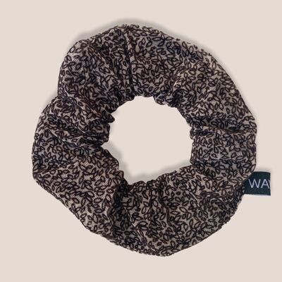 W SCRUNCHIE - Brown Mesh - one size