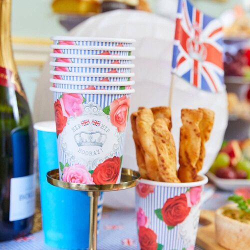 A Great British Party Paper Cups (x8)