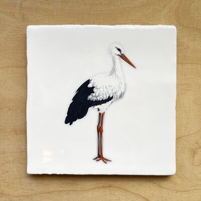 Stork – Vintage Style Tile