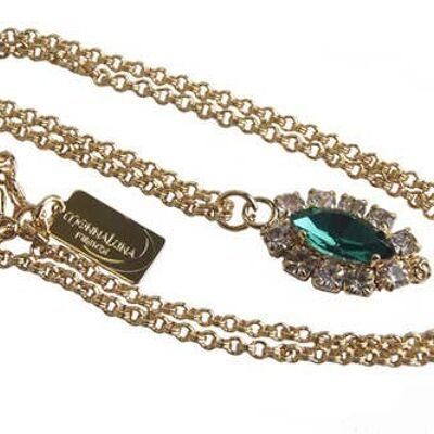 Dew Drop Single Marquis Pendant Necklace | monnaluna
