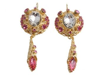 Boucles d'oreilles ovales royales Ovation | monnaluna