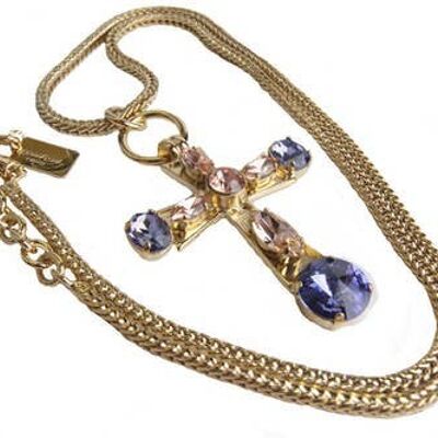 \""Assisi\"" Collier pendentif croix \| monnaluna