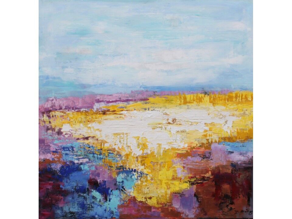 Prato dipinto a mano