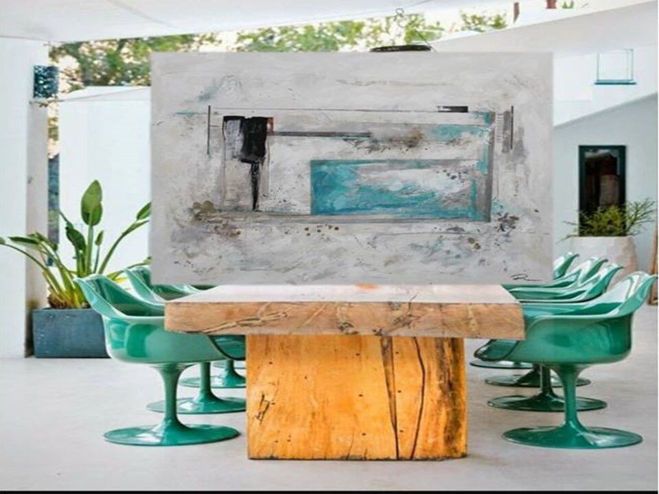 Quadro dipinto a mano Isola 2