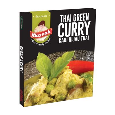 Maznah Thai Green Curry (G/F, V) 40g - Makan Bites