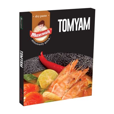 Maznah Tom Yum (G/F, V) 40g - Makan Bites