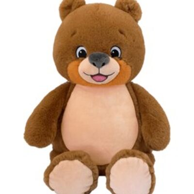 Personalised Bear cubbie teddy