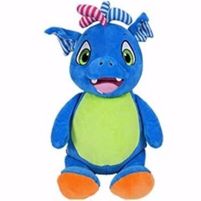 Personalised blue dragon cubbie