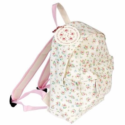 Personalised Floral mini backpack