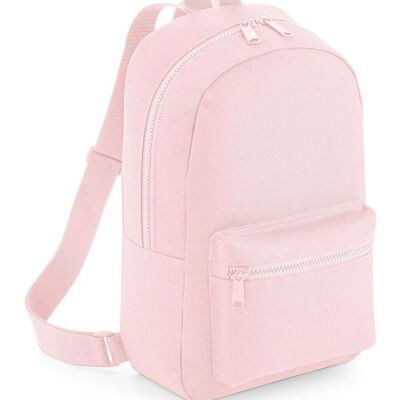 Mini pink fashion backpack - Pink rainbow